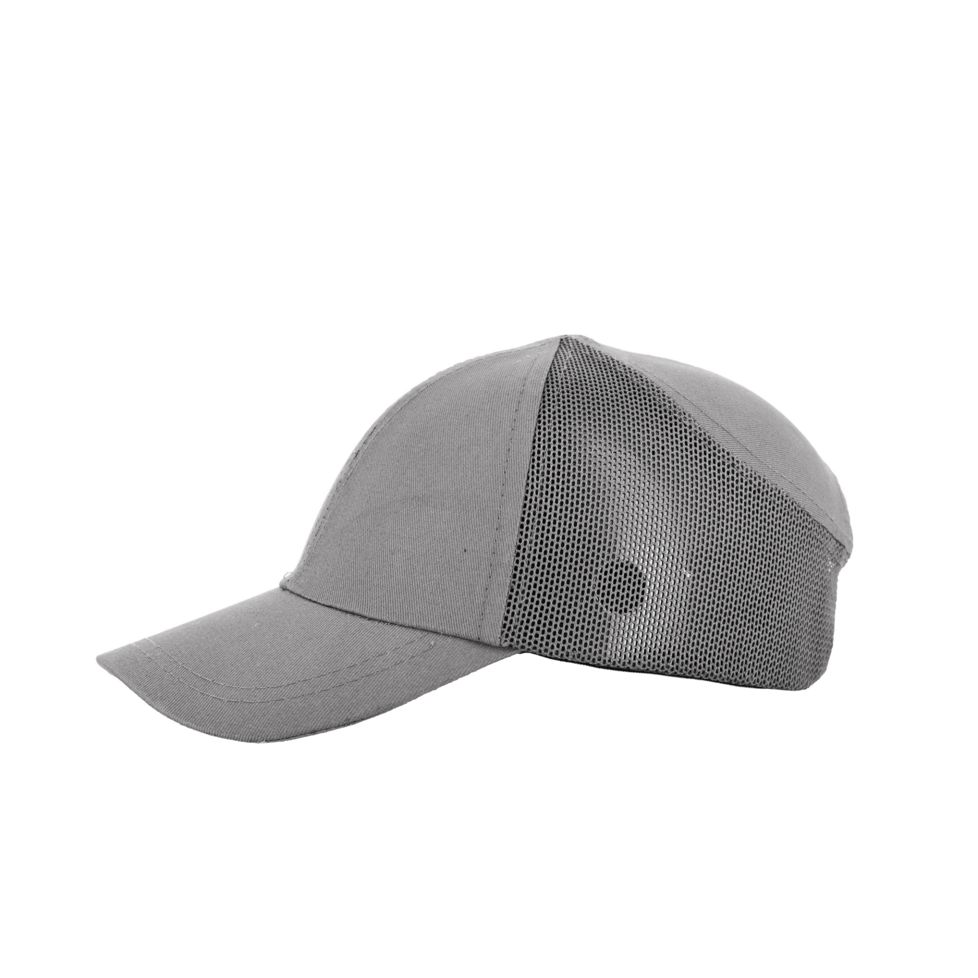 Kaan Flex KF-5000 Darbe Emici Şapka Baret Kep Fileli Gri